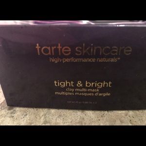 New Tarte tight and bright face masque
